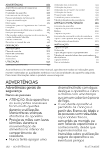 Manual Smeg C6GMX2 Fogão