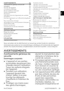 Mode d’emploi Smeg C6IMBLT2 Cuisinière