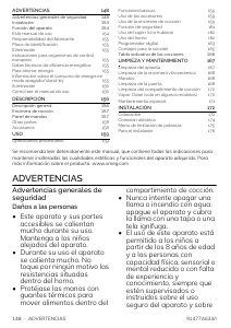 Manual de uso Smeg C6IMXT2 Cocina