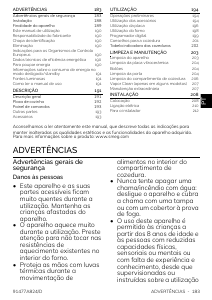 Manual Smeg CG90CIXT Fogão