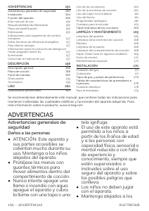 Manual de uso Smeg CO60GMAN2 Cocina