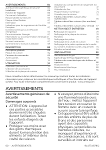 Mode d’emploi Smeg CX103GMBL Cuisinière
