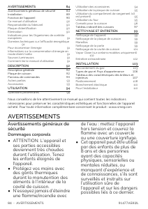 Mode d’emploi Smeg CX90GM Cuisinière