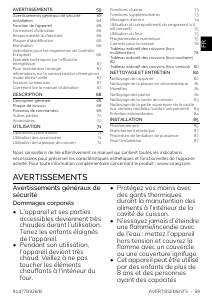 Mode d’emploi Smeg CX93IMBL Cuisinière