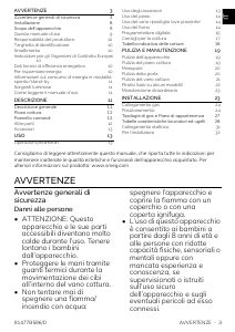 Manuale Smeg GP61X9 Cucina