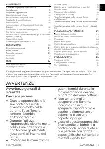 Manuale Smeg TR103IGR2 Cucina