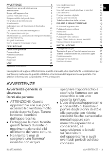 Manuale Smeg TR90GMGR Cucina