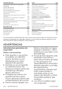 Manual de uso Smeg TR90IMBL Cocina