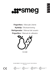 Manual de uso Smeg FA120E Refrigerador