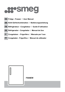 Manual de uso Smeg FS08EW Refrigerador