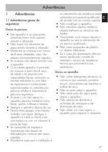 Manual Smeg CPR915X Gaveta de aquecimento