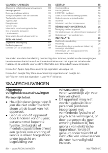 Handleiding Smeg CVI120B3E Wijnklimaatkast