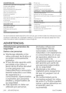 Manual de uso Smeg CVI129G Vinoteca