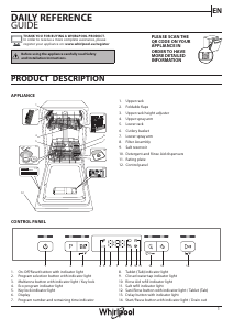 Manual Whirlpool WSBC 3M27 X Dishwasher