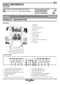 Manual Whirlpool WSFO 3B23 P Dishwasher