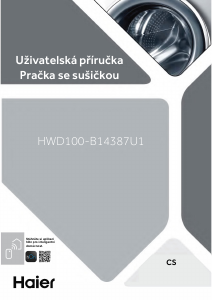 Manuál Haier HWD100-B14387U1 Pračka se sušičkou