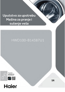 Priručnik Haier HWD100-B14387U1 Perilica – sušilica