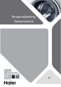 Brugsanvisning Haier HW100-B14397EU1 Vaskemaskine