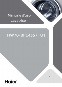 Manuale Haier HW70-BP14357TU1 Lavatrice