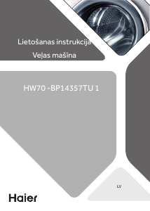 Rokasgrāmata Haier HW70-BP14357TU1 Veļas mašīna
