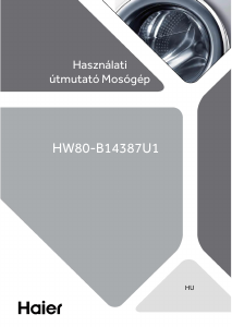Használati útmutató Haier HW80-B14387U1 Mosógép