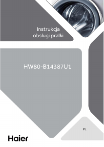Instrukcja Haier HW80-B14387U1 Pralka