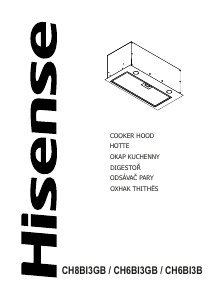 Mode d’emploi Hisense CH6BI3B Hotte aspirante