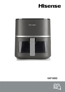 Manual de uso Hisense HAF1600D Freidora