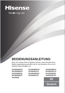 Bedienungsanleitung Hisense DH3I802BTCD Trockner