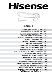 Handleiding Hisense HCG2000D Elektrische grill