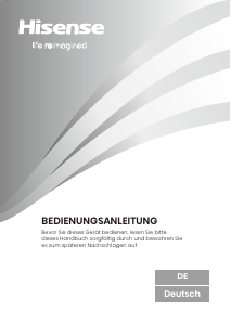 Bruksanvisning Hisense RB3B250SAWC Kyl-frys