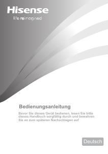 Bedienungsanleitung Hisense RB440N4AFD Kühl-gefrierkombination