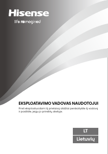 Vadovas Hisense RQ5P640SSSD Šaldytuvas-šaldiklis