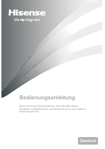 Manuale Hisense RB372N4AWE Frigorifero-congelatore