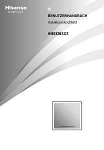 Bedienungsanleitung Hisense HI8532BSCE Kochfeld