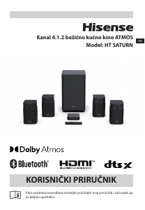 Priručnik Hisense HT SATURN Kućno kino