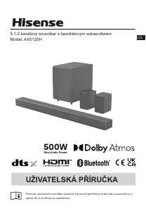 Manuál Hisense AX5125H Domácí kino