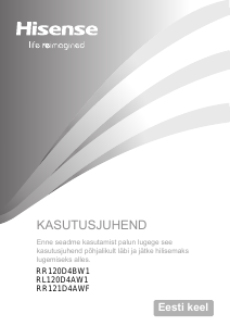 Rokasgrāmata Hisense RR120D4BW1 Ledusskapis