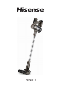 Manual Hisense HVC6463DA Hi-Move III Vacuum Cleaner