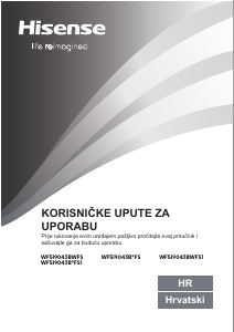 Priručnik Hisense WD3I8043BWF2 Perilica – sušilica