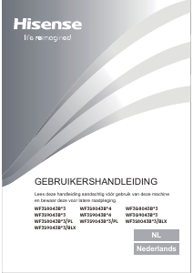 Handleiding Hisense WF3S9043BW3/BLX Wasmachine