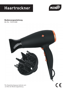 Bedienungsanleitung Kodi 224414 Haartrockner