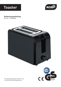 Bedienungsanleitung Kodi TA 242 Toaster