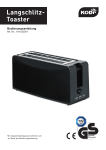 Bedienungsanleitung Kodi TA 241 Toaster