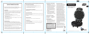 Bedienungsanleitung Kodi WA 241 Waffeleisen