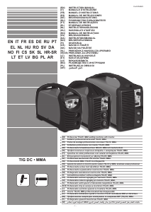 Руководство Telwin 954422 Force 170 Сварочный аппарат