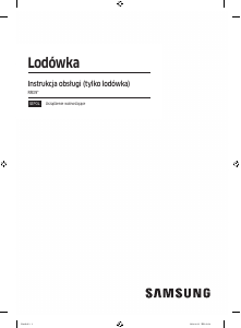 Instrukcja Samsung RR39C76C322 Lodówka