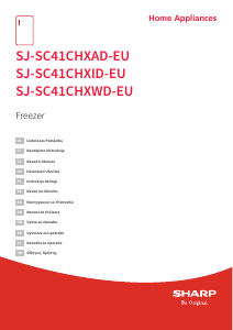 Manual Sharp SJ-SC41CHXAD-EU Congelator
