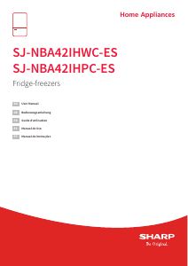 Manual Sharp SJ-NBA42IHPC-ES Frigorífico combinado