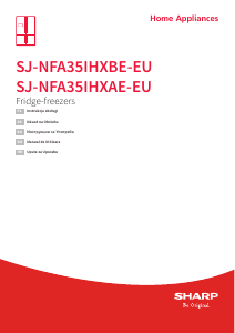 Manual Sharp SJ-NFA35IHXAE-EU Combina frigorifica